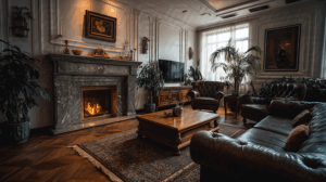 Classic Luxury Living Room Interior
