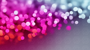 Colorful Bokeh Background With Pink And Violet Circles