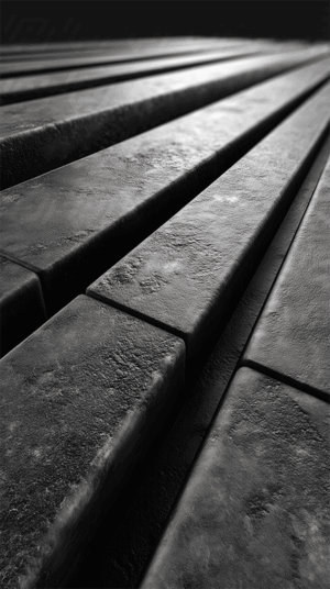 Textured Abstract Blocks With Dramatic Light and Shadow