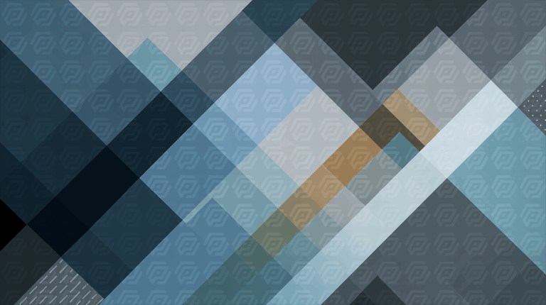 Overlapping Colorful Geometric Transparency Blocks