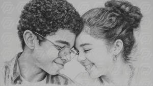 Tender Moment Between a Loving Couple