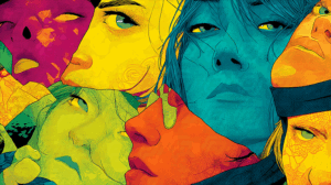 Emotive Pop Art Collage With Muted Cool Tones