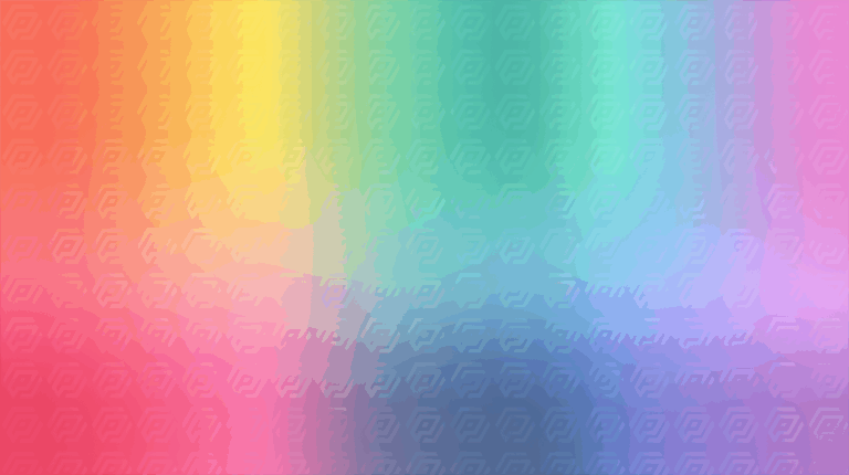 Vertical Rainbow Gradient Background