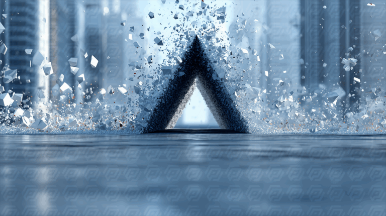 Abstract Triangle Structure Shattering Dynamic Concept